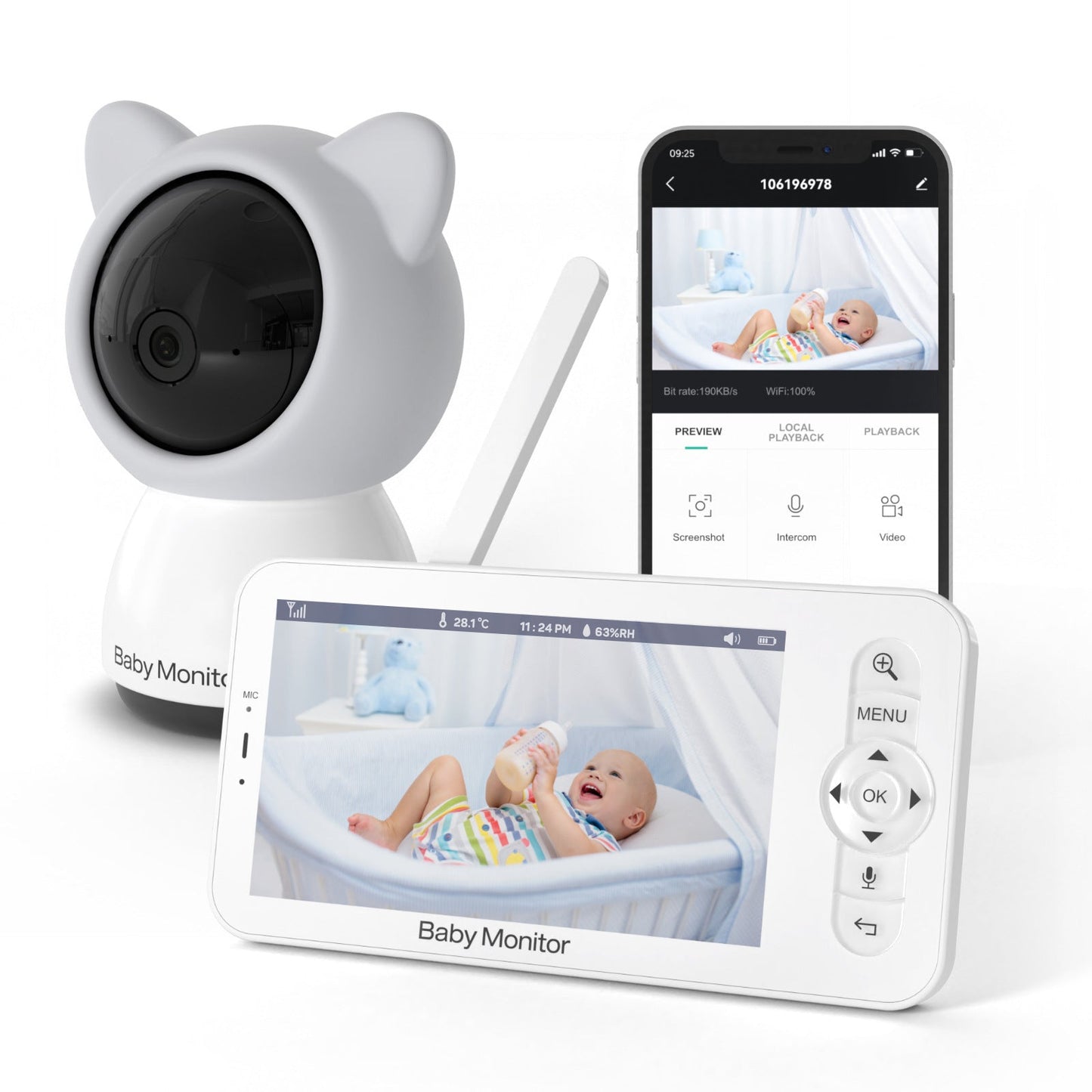 Mobile Phone Video Baby Monitor
