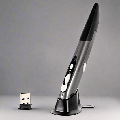 Ergonomic Pen Mouse with 2.4 GHz Wireless Connection